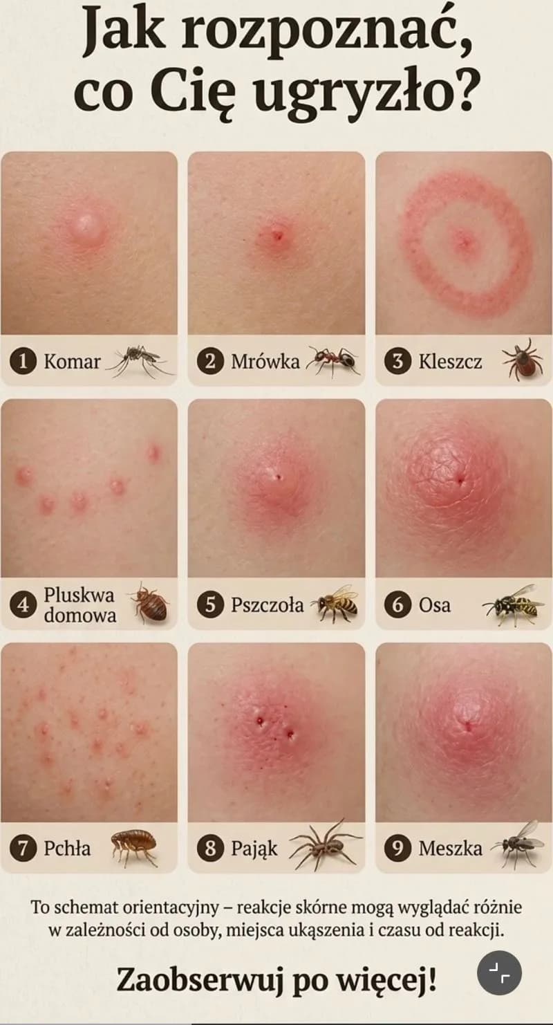 Odróżnij meszkę od osy.
