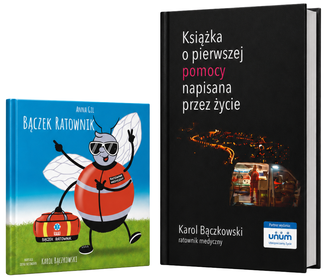 Bączek Ratownik + Książka